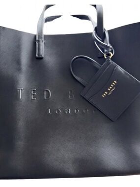 Ted Baker Black Women's Tote with Matching Pouch